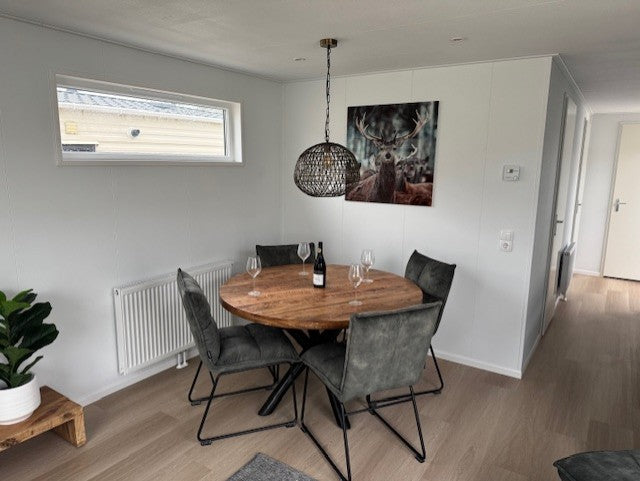 Wartungsfreies Chalet/Pflegeheim 12,00 x 4,00 Meter – 2 Schlafzimmer.